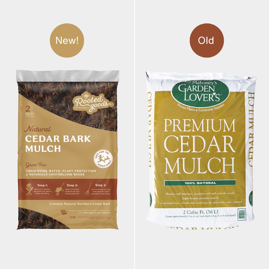 Natural Cedar Bark Mulch – Rooted Goods – 2 CU FT